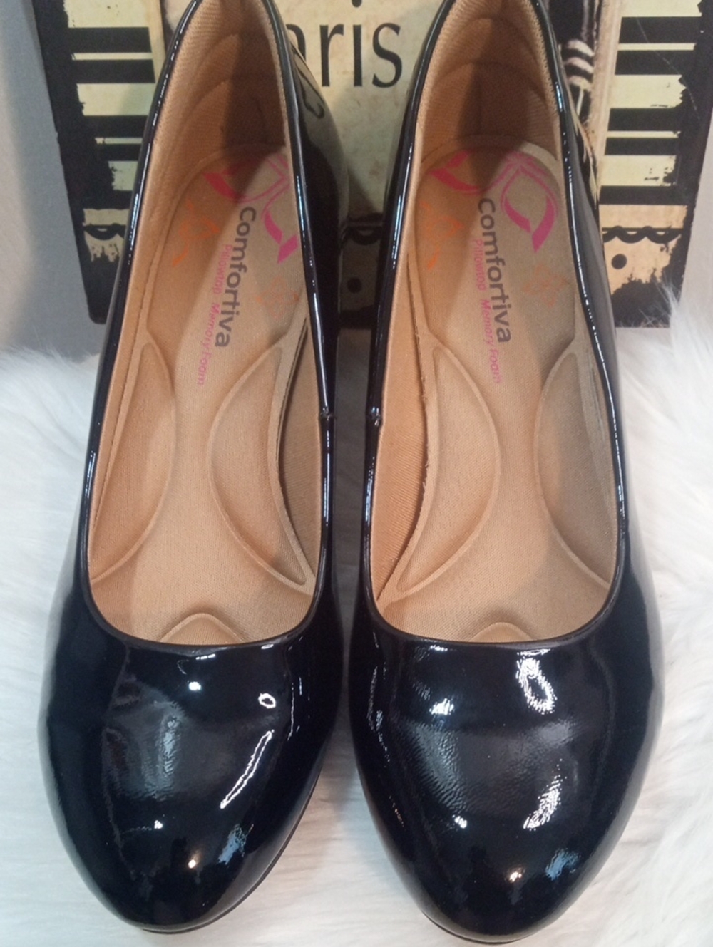 COMFORTIVA AMORA PATENT HEELS - Picture 5 of 12